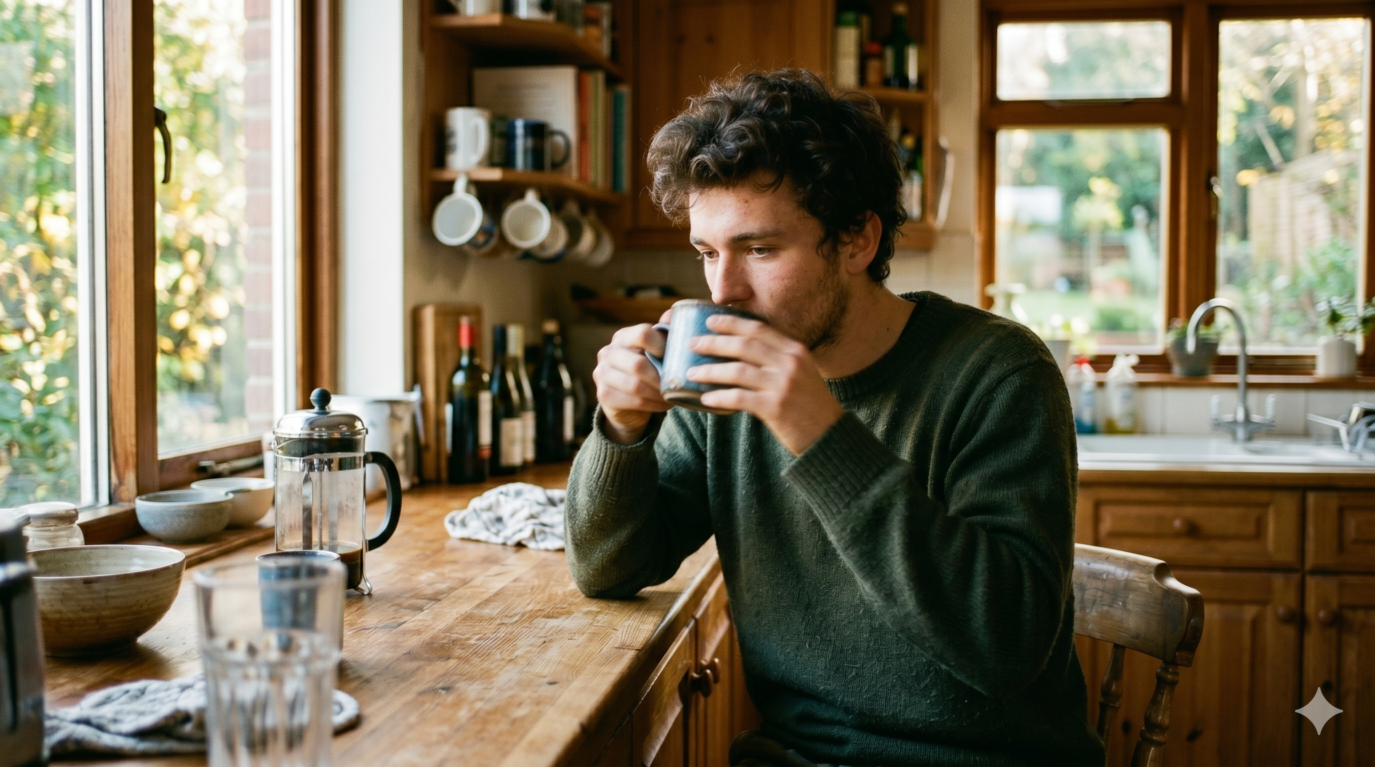 Lo-Fi Realism Kitchen Morning
