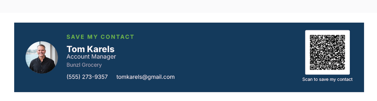Marketing Builder screen 3
